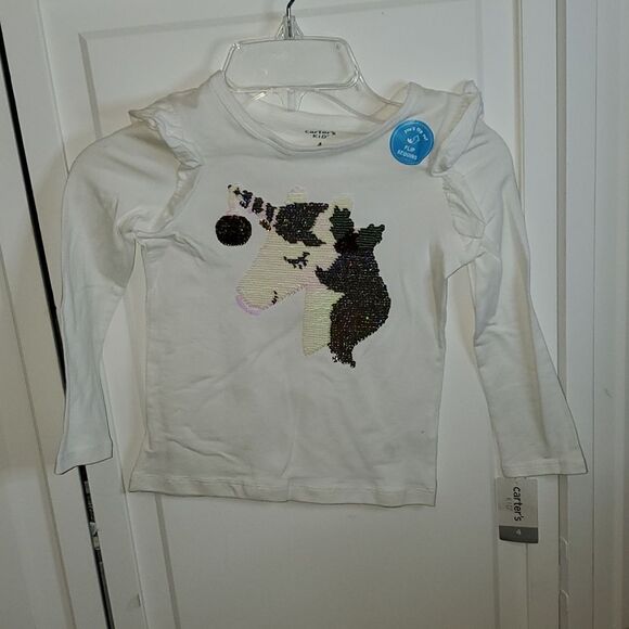 Carter's Kid Reversible Sequin Shirt - Picture 2 of 5